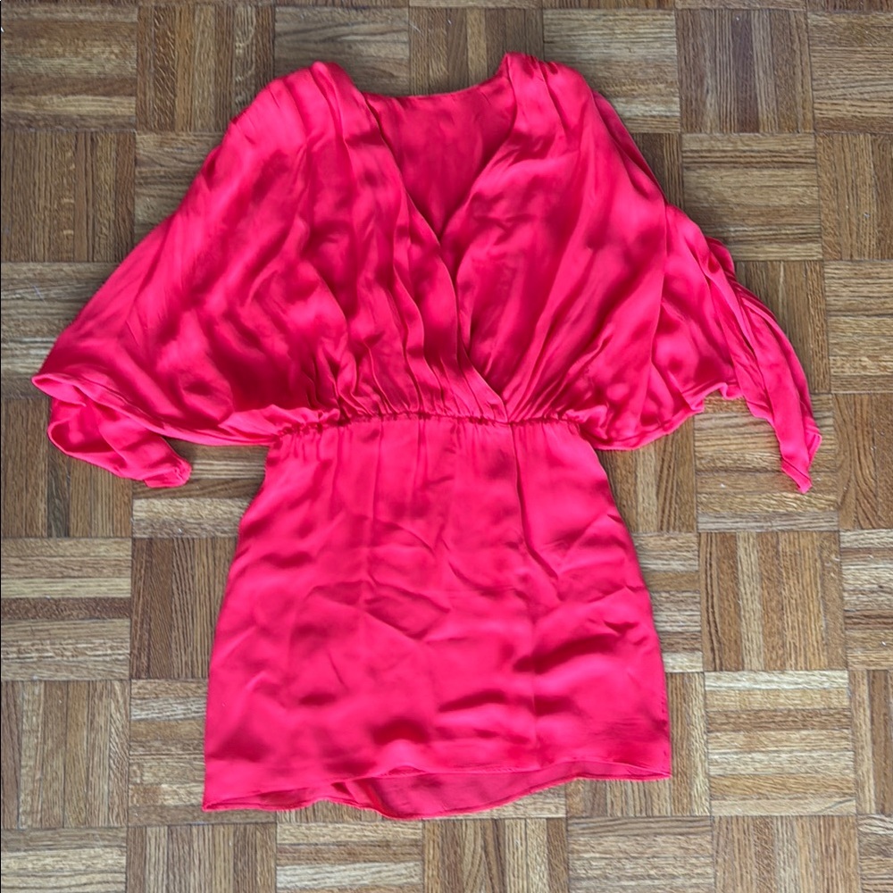 Elegant Red Women's Dress